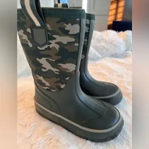 Lands End Shoes Lands End Camo Rainrain Boots Poshmark